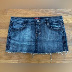 Forever 21 Micro Mini Denim Skirt